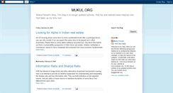 Desktop Screenshot of mukul.org